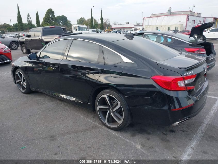 2021 HONDA ACCORD SPORT - 1HGCV1F30MA090547