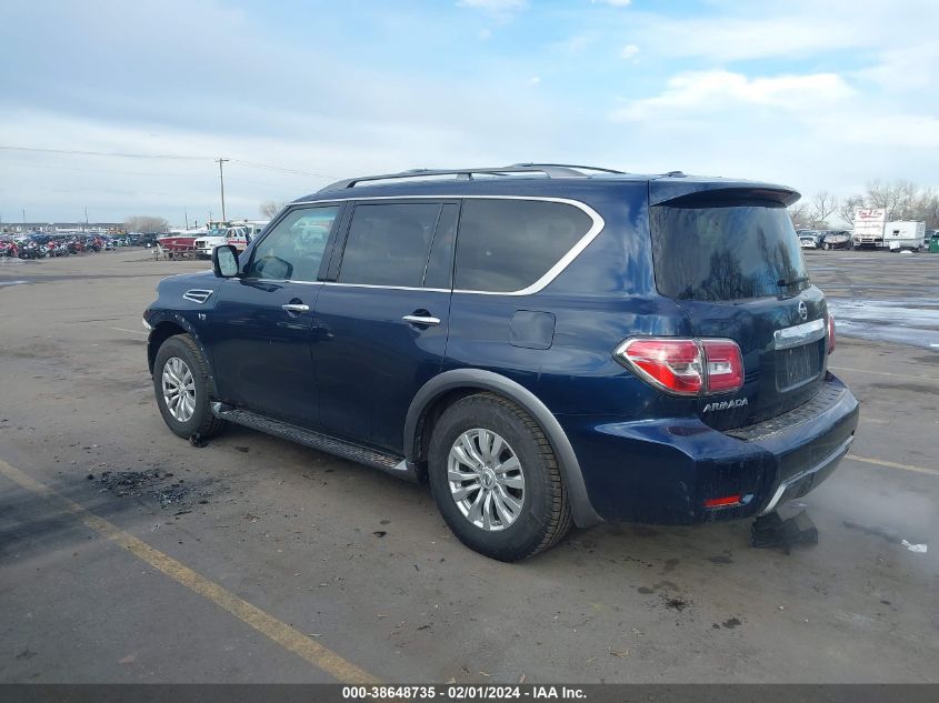 2019 NISSAN ARMADA SV - JN8AY2NC8K9580645