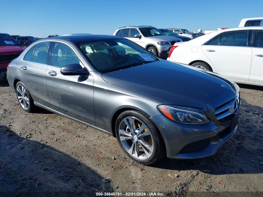 2017 MERCEDES-BENZ C 300 LUXURY/SPORT - 55SWF4JB5HU208368