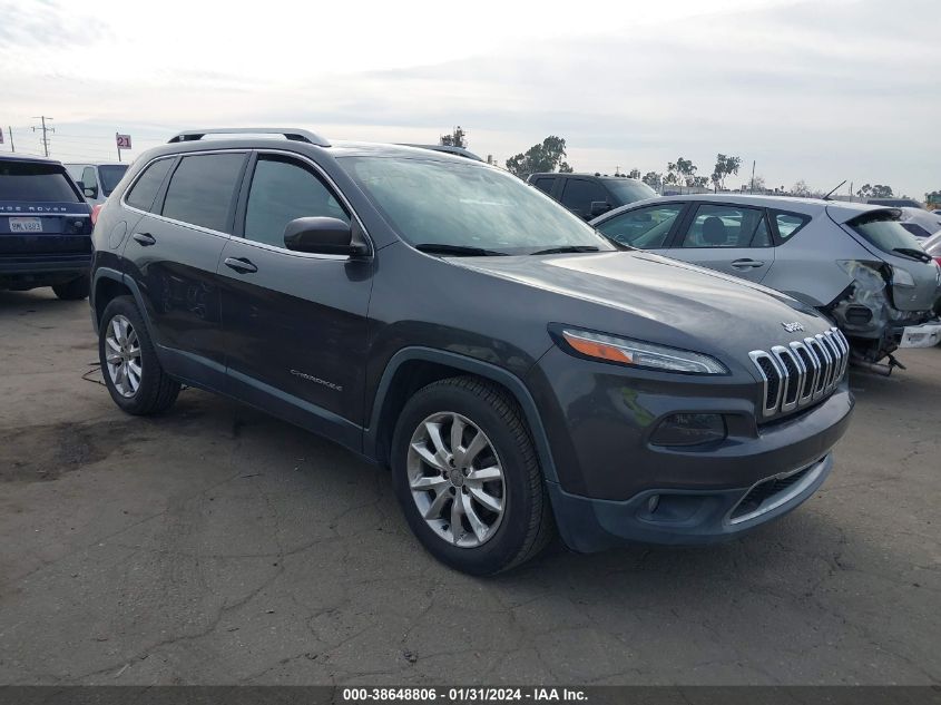 2016 JEEP CHEROKEE LIMITED - 1C4PJLDB1GW165264