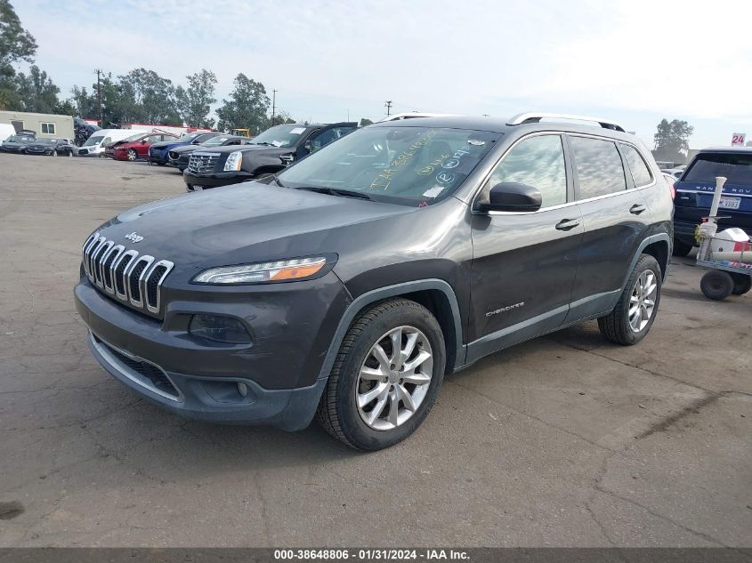 2016 JEEP CHEROKEE LIMITED - 1C4PJLDB1GW165264