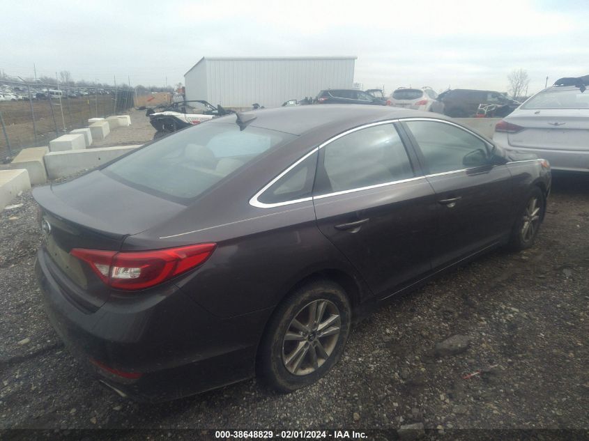 2016 HYUNDAI SONATA SE - 5NPE24AF9GH316326