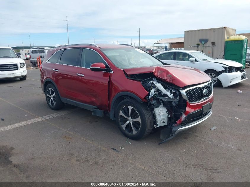 2016 KIA SORENTO 2.0T EX - 5XYPH4A17GG032745