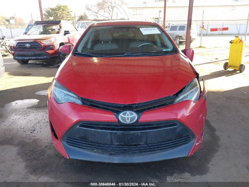 2018 TOYOTA COROLLA LE - 2T1BURHE6JC970699