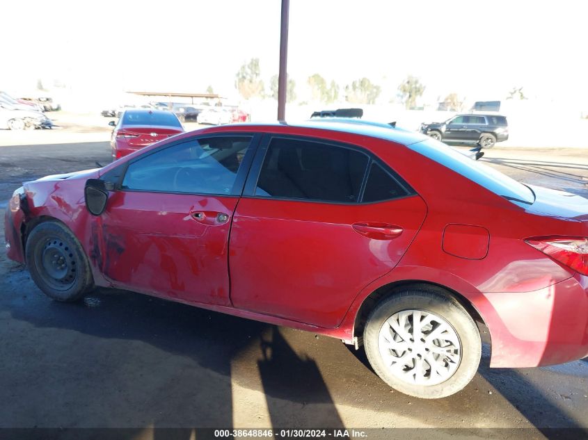 2018 TOYOTA COROLLA LE - 2T1BURHE6JC970699