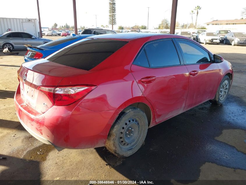 2018 TOYOTA COROLLA LE - 2T1BURHE6JC970699