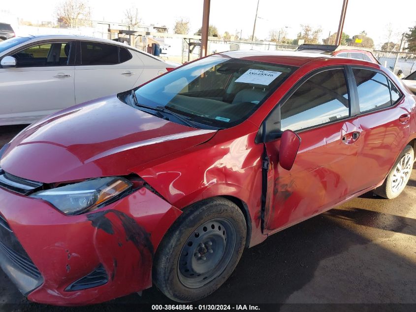 2018 TOYOTA COROLLA LE - 2T1BURHE6JC970699