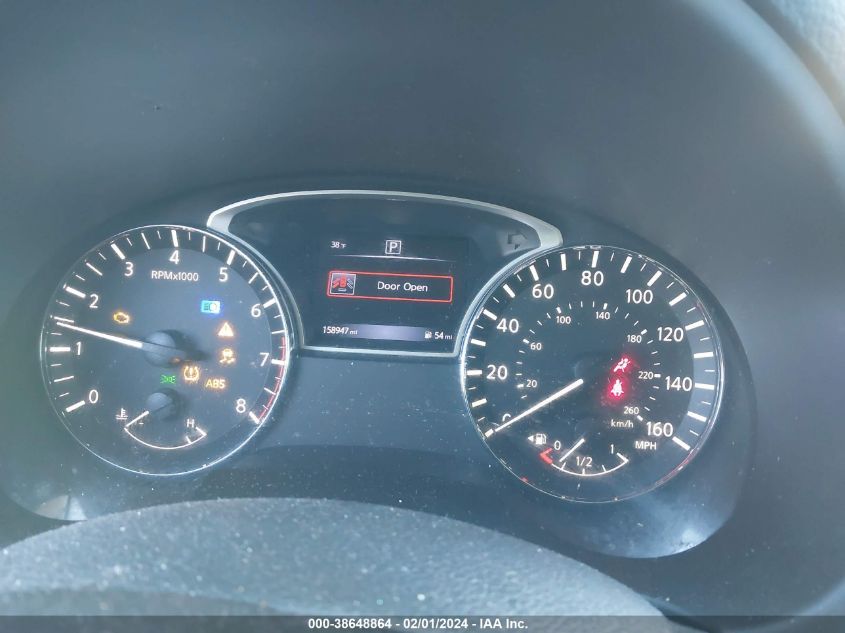 2017 NISSAN ALTIMA 2.5/S/SV/SL/SR - 1N4AL3AP1HN332834