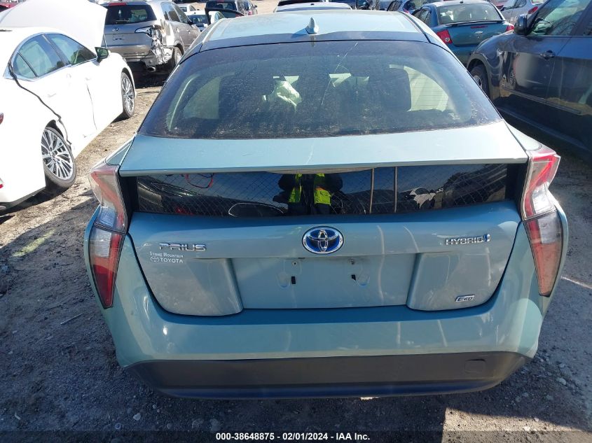 2016 TOYOTA PRIUS - JTDKARFU2G3017122