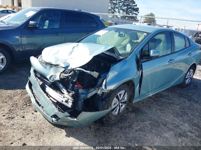2016 TOYOTA PRIUS - JTDKARFU2G3017122
