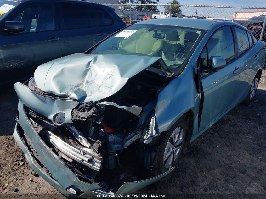 2016 TOYOTA PRIUS - JTDKARFU2G3017122