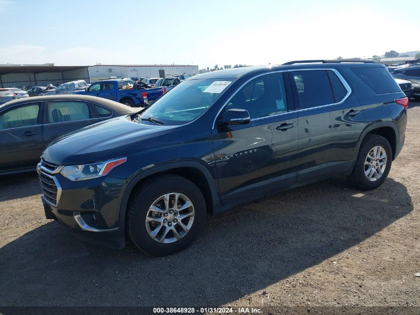 2019 CHEVROLET TRAVERSE LT - 1GNERGKW1KJ297435