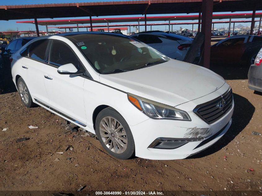 2015 HYUNDAI SONATA LIMITED - 5NPE34AFXFH026513