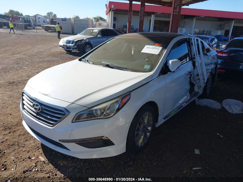 2015 HYUNDAI SONATA LIMITED - 5NPE34AFXFH026513