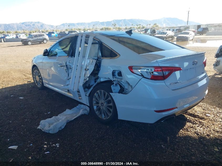 2015 HYUNDAI SONATA LIMITED - 5NPE34AFXFH026513