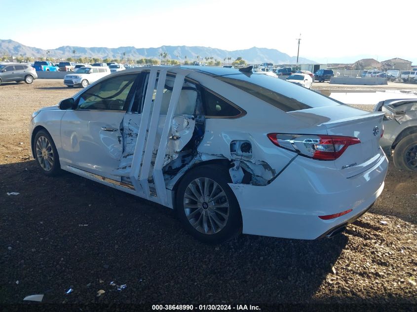 2015 HYUNDAI SONATA LIMITED - 5NPE34AFXFH026513