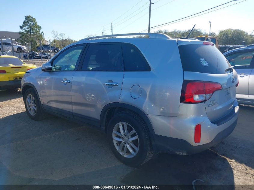 2014 KIA SORENTO LX - 5XYKTCA65EG547285