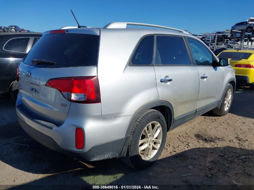 2014 KIA SORENTO LX - 5XYKTCA65EG547285