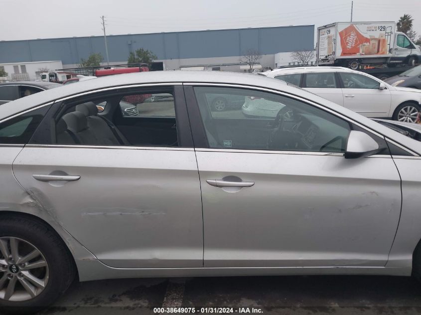 2017 HYUNDAI SONATA - 5NPE24AF1HH444254