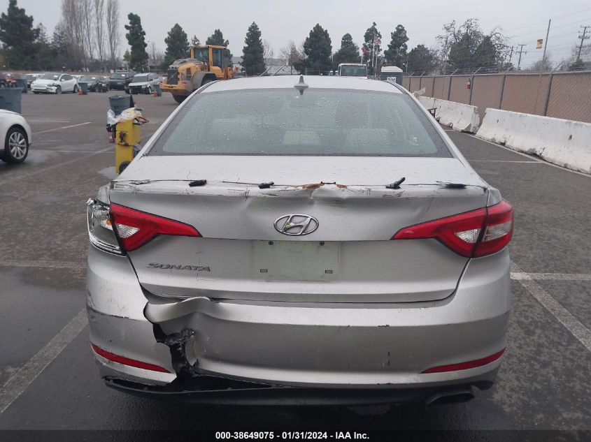 2017 HYUNDAI SONATA - 5NPE24AF1HH444254