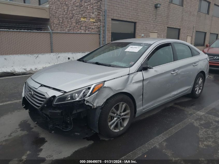 2017 HYUNDAI SONATA - 5NPE24AF1HH444254