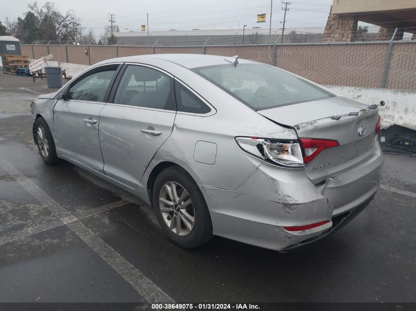 2017 HYUNDAI SONATA - 5NPE24AF1HH444254