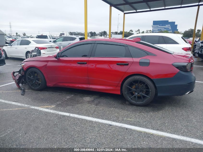 2018 HONDA ACCORD SPORT - 1HGCV1F31JA217690