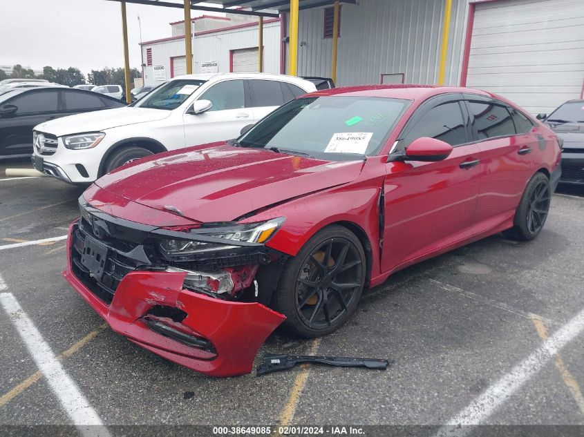 2018 HONDA ACCORD SPORT - 1HGCV1F31JA217690