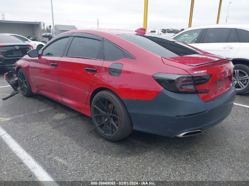 2018 HONDA ACCORD SPORT - 1HGCV1F31JA217690