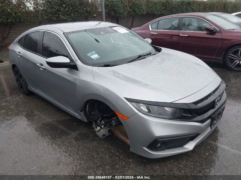 2020 HONDA CIVIC SPORT - 19XFC2F84LE212468