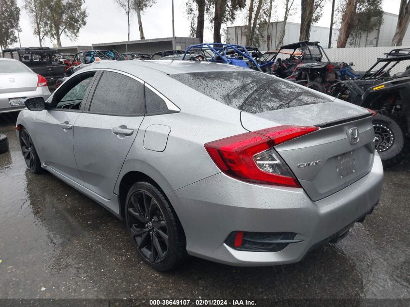2020 HONDA CIVIC SPORT - 19XFC2F84LE212468