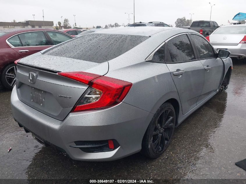 2020 HONDA CIVIC SPORT - 19XFC2F84LE212468
