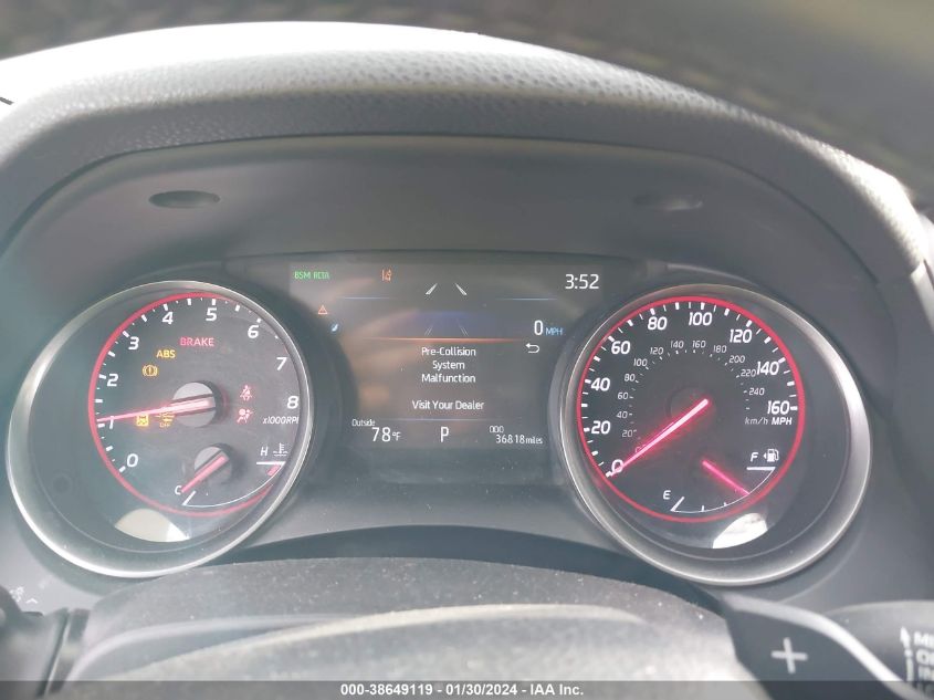2021 TOYOTA CAMRY XSE - 4T1K61AK8MU436232