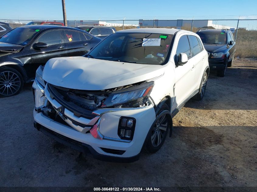 2020 MITSUBISHI OUTLANDER SPORT 2.0 ES - JA4AP3AU1LU012488