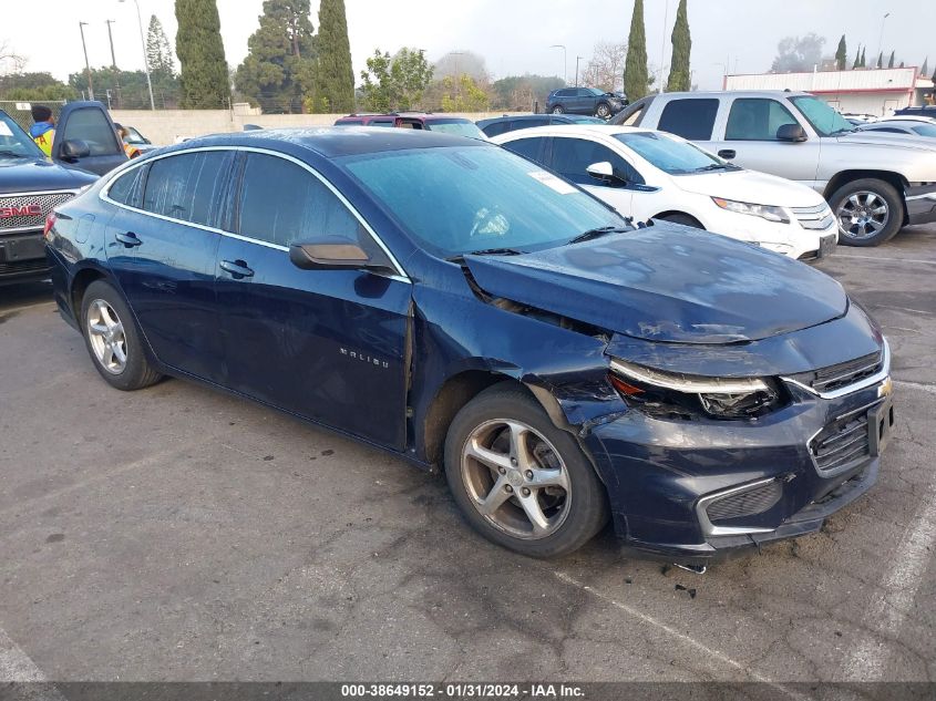 2016 CHEVROLET MALIBU LS - 1G1ZB5ST0GF188718