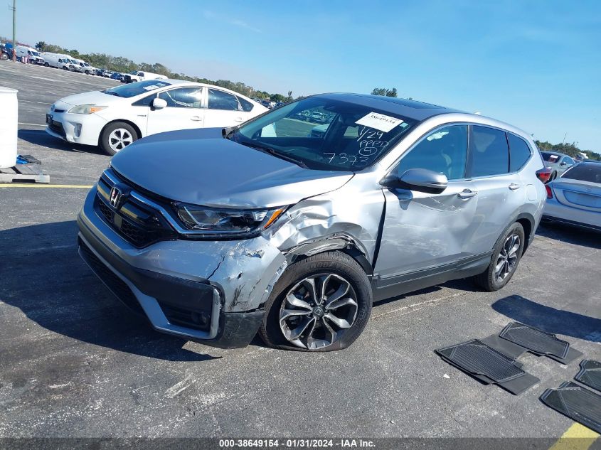 2021 HONDA CR-V EXL - 5J6RW1H86MA007373