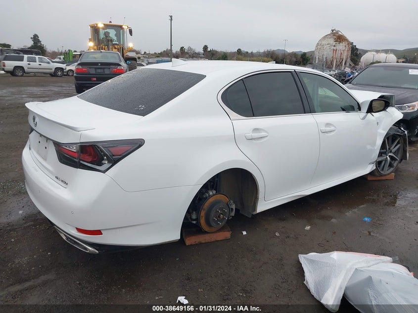 VIN JTHBZ1BL4KA019030 2019 LEXUS GS 350 F SPORT