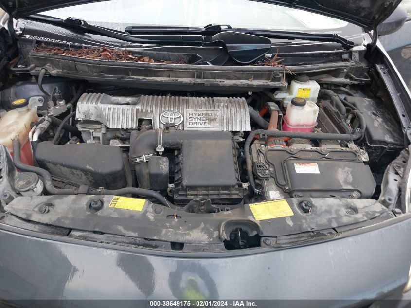 2013 TOYOTA PRIUS TWO - JTDKN3DU8D1623715