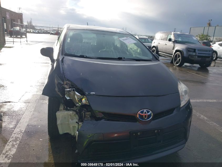 2013 TOYOTA PRIUS TWO - JTDKN3DU8D1623715
