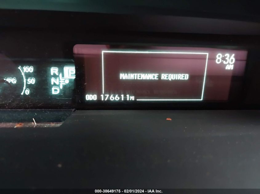 2013 TOYOTA PRIUS TWO - JTDKN3DU8D1623715