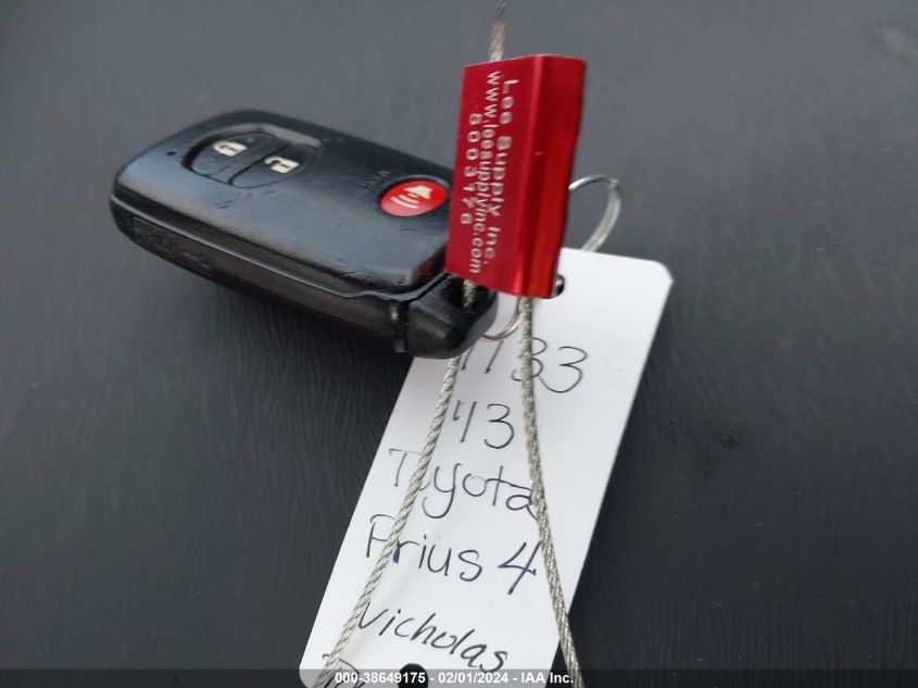 2013 TOYOTA PRIUS TWO - JTDKN3DU8D1623715
