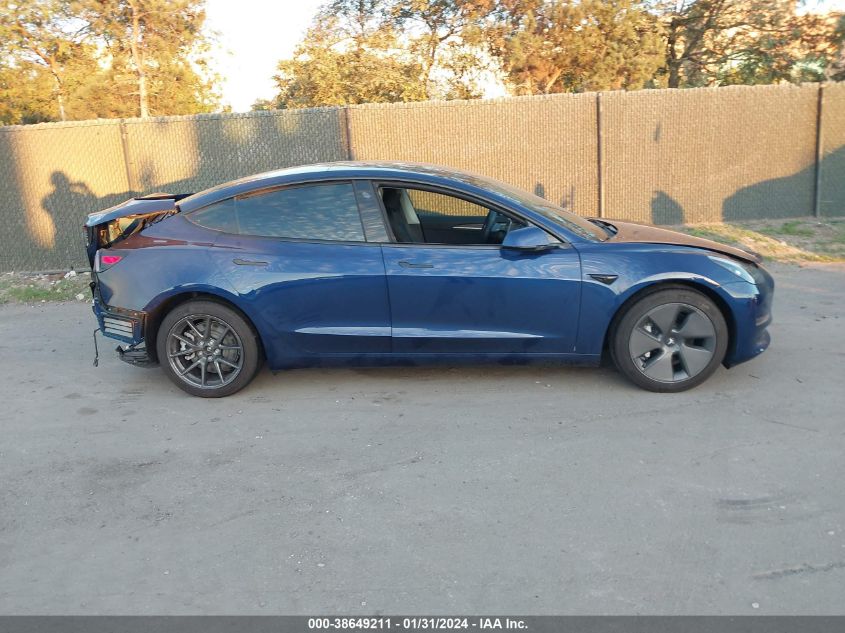 2023 TESLA MODEL 3 REAR-WHEEL DRIVE - 5YJ3E1EA3PF519495