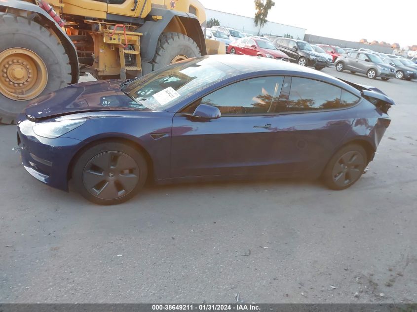 2023 TESLA MODEL 3 REAR-WHEEL DRIVE - 5YJ3E1EA3PF519495