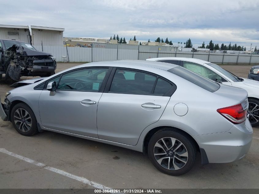2013 HONDA CIVIC EX - 19XFB2F80DE254110