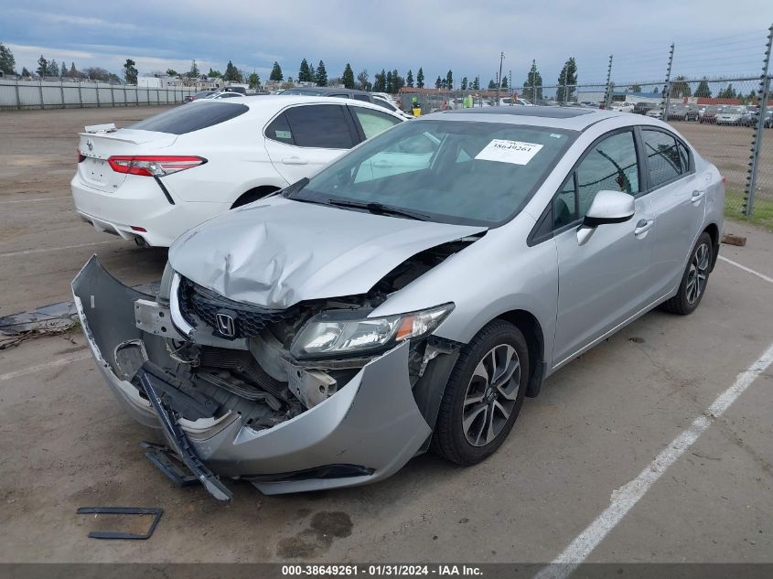 2013 HONDA CIVIC EX - 19XFB2F80DE254110