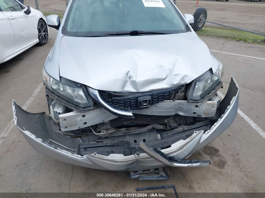 2013 HONDA CIVIC EX - 19XFB2F80DE254110
