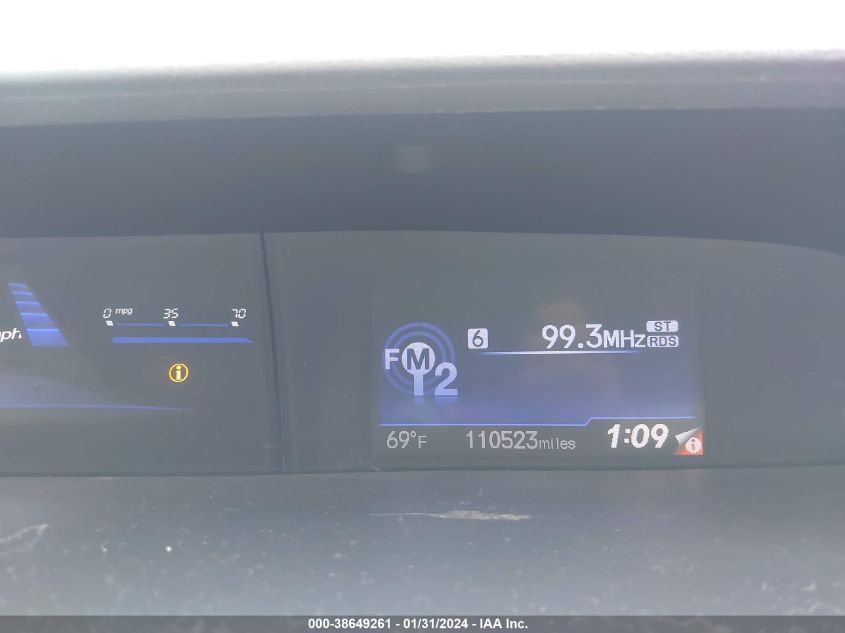 2013 HONDA CIVIC EX - 19XFB2F80DE254110