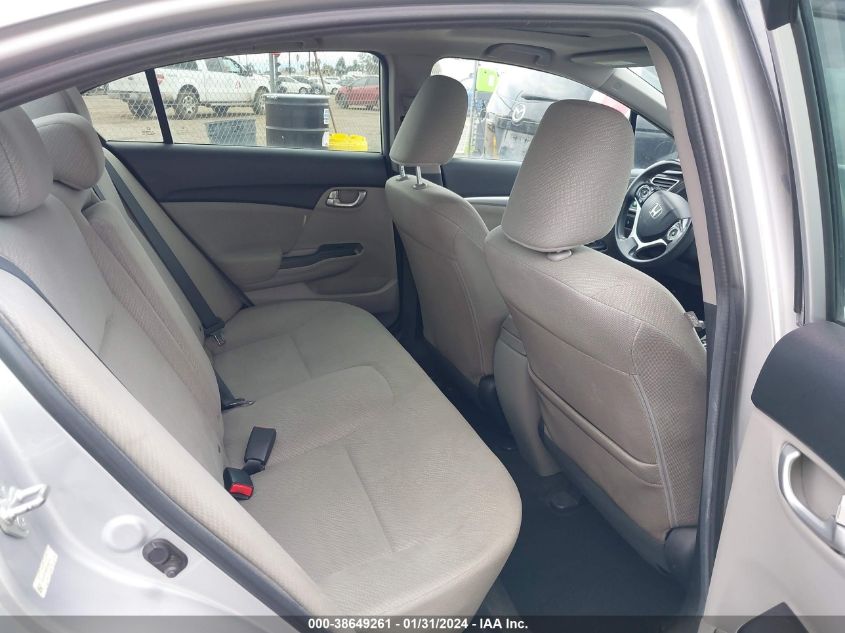 2013 HONDA CIVIC EX - 19XFB2F80DE254110