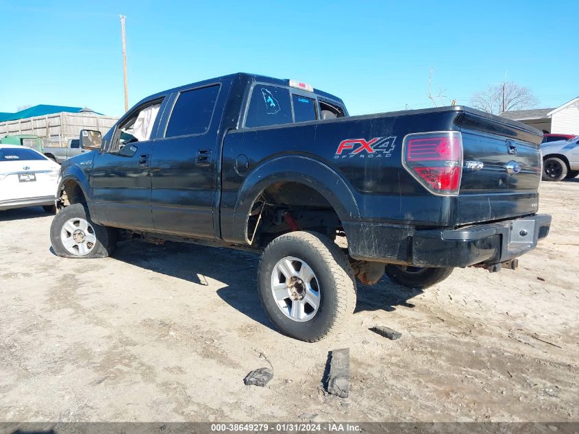 2013 FORD F-150 FX4 - 1FTFW1EF3DKE97213