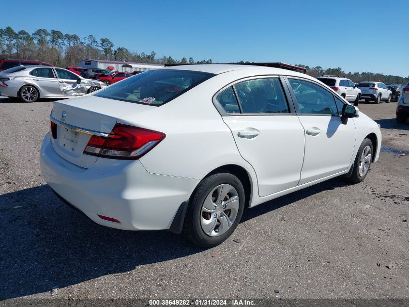 2014 HONDA CIVIC LX - 2HGFB2F58EH514542